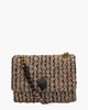 Large Kensington Metallic Tweed Bag Multicolor Tas