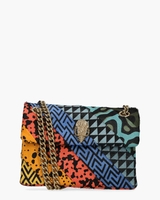 Leather Mini Kensington Bag Multicolor Tas