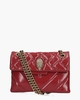 Leather Mini Kensington Bag Rood Tas
