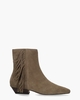 Linette Taupe Dames Enkelboots