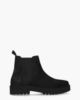 Logan Rai Zwart Heren Chelseaboots