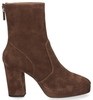 Lola Cruz 022T30BK Donkerbruin Dames Enkelboots