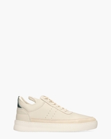 Low Top Bianco Off-White/Donkergroen