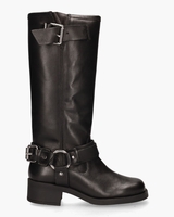LPMAUD-05POE Zwart Damesboots