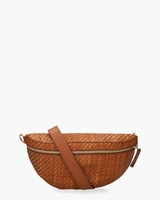 Lucy Bamboo Cognac Tas
