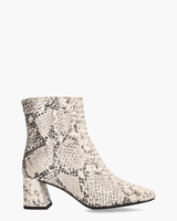Lugano Off-White/Zilver Dames Enkelboots