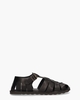 M7473 Zwart Herensandalen