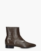 Madalina Donkerbruin Dames Enkelboots