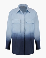 Marina Top Blauw Damesblouse