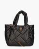 Medium Kensington Puff Shopper Zwart Tas