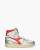 Mi Basket Metal Mixed Wit/Zilver/Rood