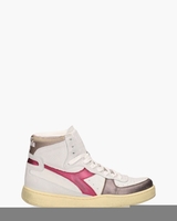 Mi Basket Metal Used Wit/Roze