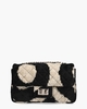 Mini Velvet Bandita Bag 010 Zwart/Off-White Tas