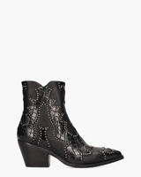 Miranda Zwart Dames Enkelboots