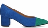 Nalini 19I110 Blauw/Groen Damespumps