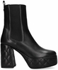 Nalini 22I110C Zwart Dames Chelseaboots