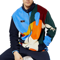 New Balance Hoops Abstract Polar Fleece Jacket Herenjack