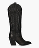 New-Kole Zwart Damesboots