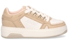 Nubikk Basket Buxton Camel/Wit