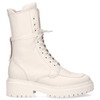 Nubikk Fae Aubine Off-White Dames Veterboots