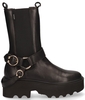 Nubikk Fara Isa Zwart Dames Chelseaboots