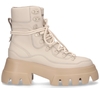 Nubikk Flore Montagne Lichtbeige Dames Veterboots
