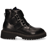 Nubikk Frankie Finch Zwart Dames Enkelboots