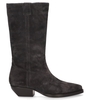 Nubikk Holly Dana Zwart/Blauw Damesboots