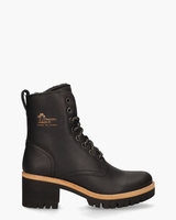 Padma B11 Zwart Dames Veterboots