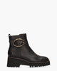 Palmyra Zwart Dames Enkelboots