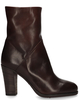 Pantanetti 15501E Donkerbruin Dames Enkelboots