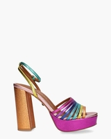 Pierra Platform Sandal Heel Multicolor Damessandalen