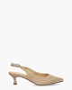 Rebecca Beige Dames Slingbackpumps