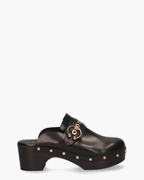 Rebel Zwart Damesslippers