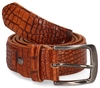 Rehab Belt Croco Cognac Herenriem