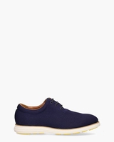 Romain Donkerblauw Heren Veterschoenen