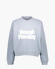 Rough Monday Sweater Lichtblauw Damessweater