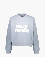 Rough Monday Sweater Lichtblauw Damessweater