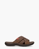 Rowin Donkerbruin Herenslippers