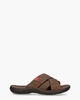 Rowin Donkerbruin Herenslippers