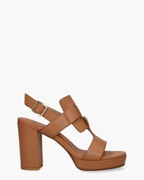 Roxanne Cognac Damessandalen