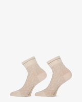 Sammy 2-Pack Crème Damessokken