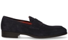 Santoni 14944 Donkerblauw Herenloafers