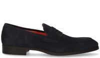 Santoni 14944 Donkerblauw Herenloafers