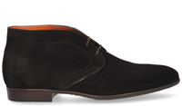 Santoni 17347 Zwart Heren Veterboots
