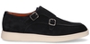 Santoni 17601 Donkerblauw Heren Gespschoenen