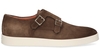 Santoni 17832 Donkerbruin Heren Gespschoenen