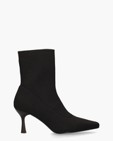 Savita Zwart Dames Enkelboots