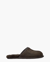 Scuff Leather Distressed Slipper Dusted Cocoa Herenpantoffels