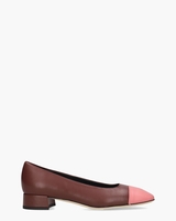Sebastian Bordeauxrood/Roze Damespumps